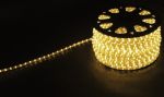 Дюралайт/световая нить 13мм верт. желтый 2W (36 led/m) светодиодный