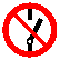 Самоклеющиеся знаки  "Запрещено включать машину"