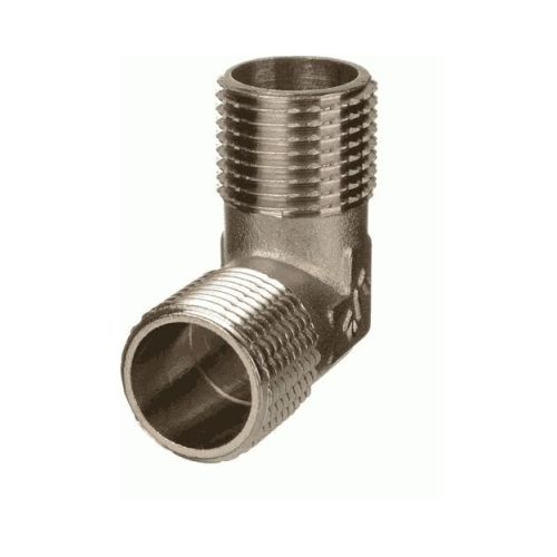 Угольник никель  1/2"(15мм) нар-нар