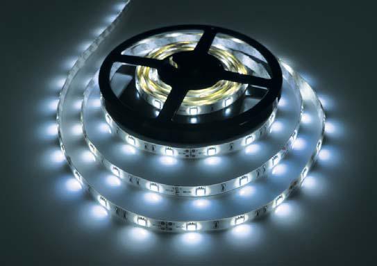 Лента  светодиодная SMD 5050 12V 14,4Вт/1м (60 LED/1м Epoxy) холодная белая IP65