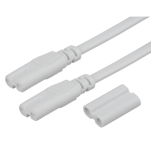 Шнур сетевой для свет. светод. ЭРА LLED-А-CONNECTOR KIT-W разъем C7 длина 10см