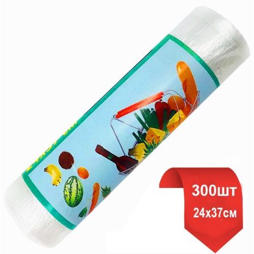 Пакет фасовочный пищевой РАДУГА 250 шт