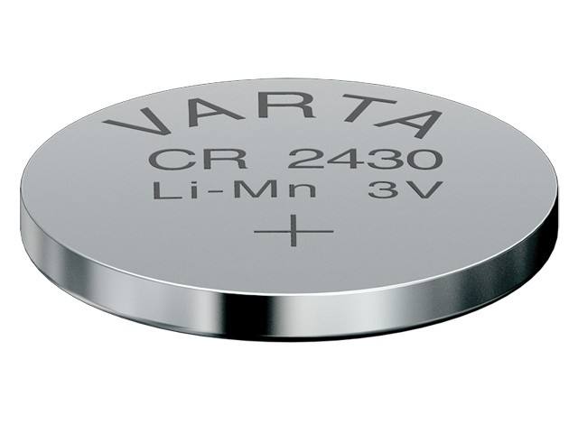 Батарейка таблетка CR2430 3v VARTA D-24,5 H-3,0