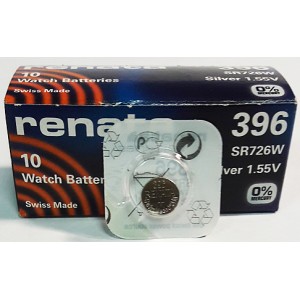 Батарейка таблетка (D- 7,9 H-2,6) 396 SR726W Renata