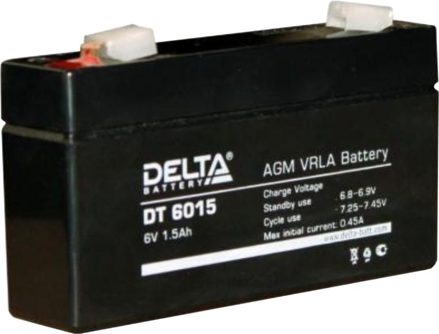 Аккумулятор  АКБ  DELTA DT6015 6v 1,5Ач