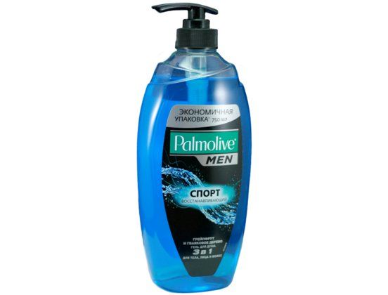 Средство Гель для душа Palmolive мужской Спорт 3 в 1  750мл