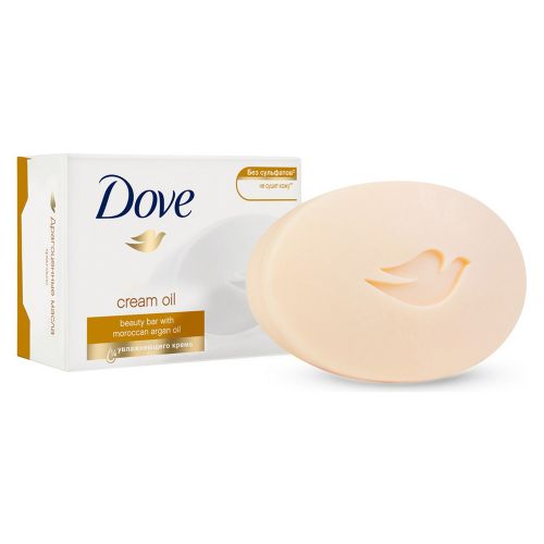 Мыло туалетное DOVE 135гр. С драгоценными маслами аргана 