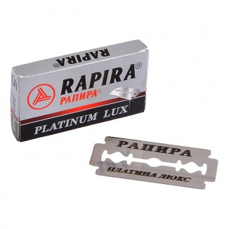 Лезвия Rapira Platinum lux классические двусторонние