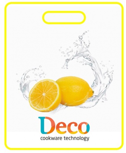 Доска разделочная пластик 30*38*1.2 Deco