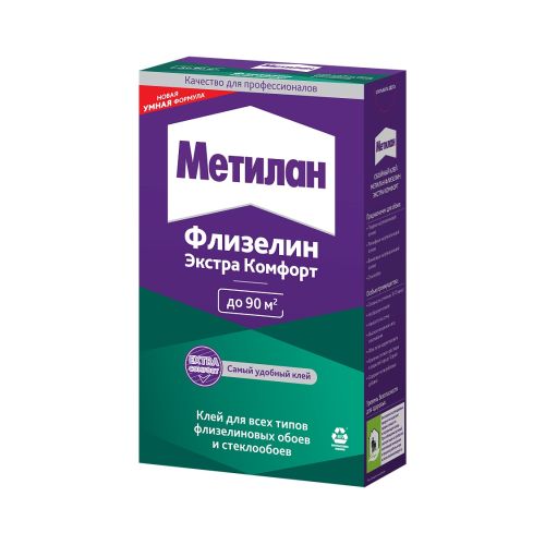 Клей обойный Метилан Флизелин Экстра Комфорт 300 г 3000296