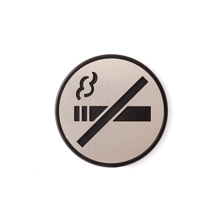 Табличка Apecs SP-03-INOX Не курить