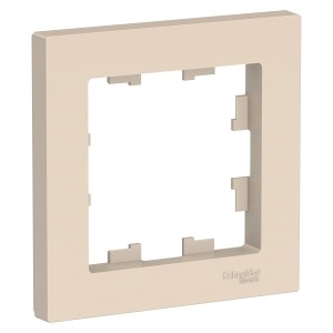 Рамка 1-ная бежевый AtlasDesign Schneider Electric  ATN000201