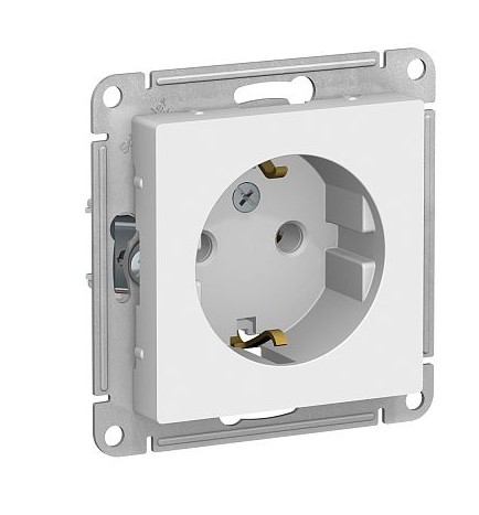 Механизм роз. 1-местн. з/к  белый AtlasDesign Schneider Electric ATN000143