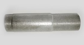 Сгон удлиненный оцинк. 1/2" (15 мм) L= 150 мм 