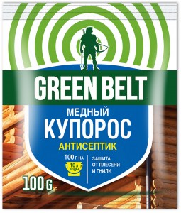 Средство защита от болезней Медный купорос Грин Бэлт 100гр 