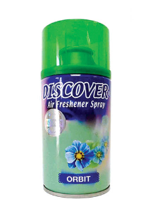 Освежитель воздуха (запасной блок) DISCOVER "Orbit", свежий зеленый аромат 320мл