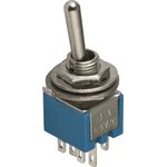 Тумблер 250V 3А (6c) ON-ON двухполюсный Micro (MTS-202) 