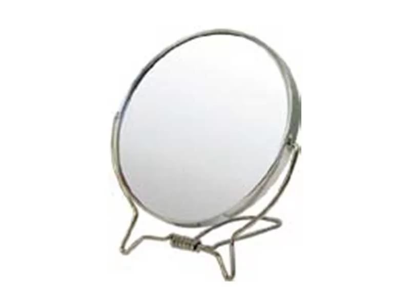 Зеркало D-120мм круглое с подставкой 