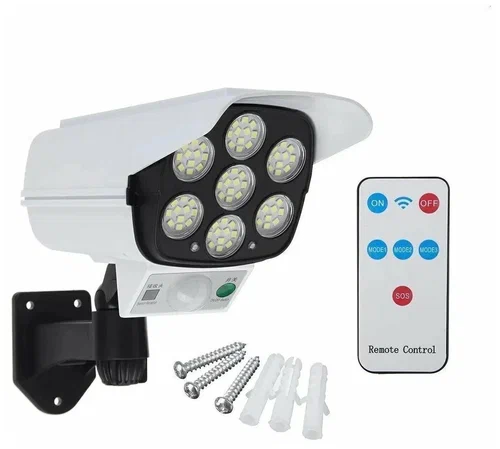 Фонарь Solar Sensor Light JLP-2178 с датчиком движения на солнечной батареи