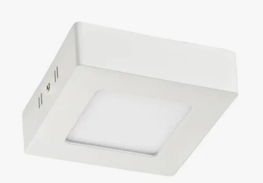 Свет. светод. накладной PANEL-MZ-120F  6Вт 3000K Квадрат 120мм