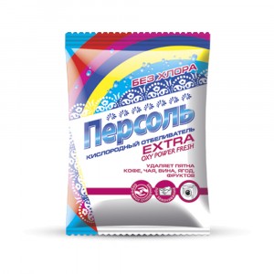 Средство отбеливатель Персоль Extra кислородный отбеливатель (без хлора) Золушка 200 гр.