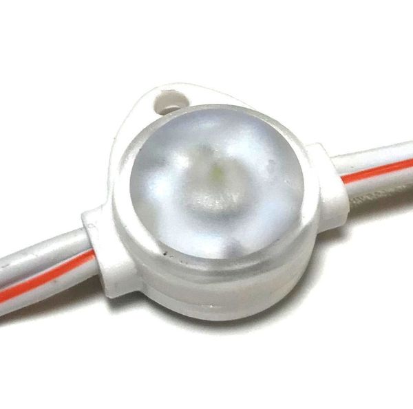 Модуль светодиодный линза(1диод) 12V 0,5W  IP-68