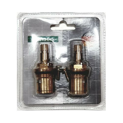 Кран-букса керамика  1/2" шток 20 шлиц. с резьбой под махов. Hansen 011-20 (комплект 2шт)