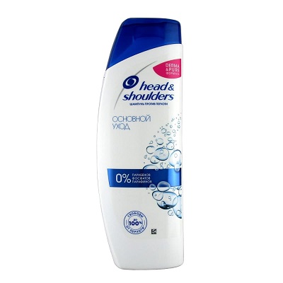 Шампунь для волос Head & shoulders Основной уход защита от перхоти 400мл.
