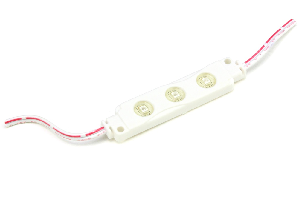 Модуль светодиодный IMG-M3B-SF/3 led, IP65, 12V/0.24W, желтый