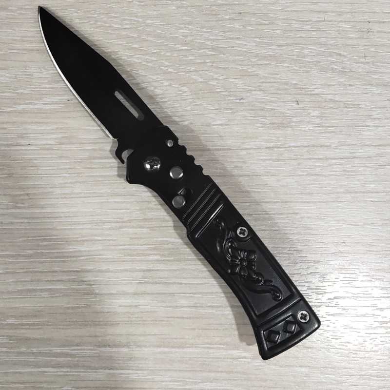 Нож складной 16см 	AH-KA907 черный