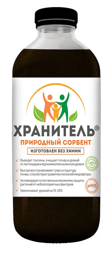 Удобрение Гумат калия "Хранитель" 0,5л