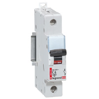 Автоматический выключатель  Legrand DX³-E 1P  С6A 6,0kA (03382/407260)