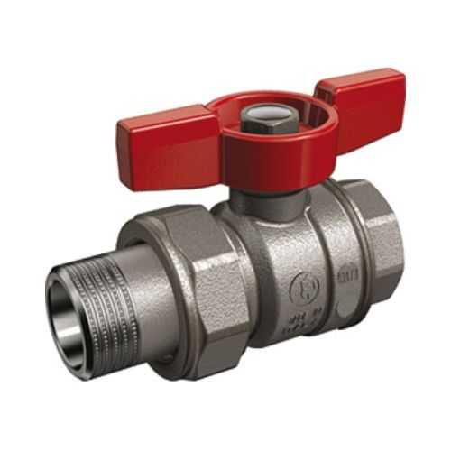 Кран шаровой Giacomini радиаторный (американка)   1/2"(15мм) R859X323