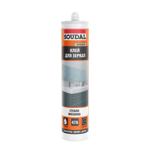 Клей ЖГ SOUDAL для зеркал 47А 280мл