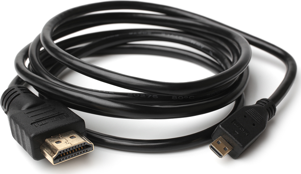 Шнур удлинитель HDMI - micro HDMI (USB) 1м