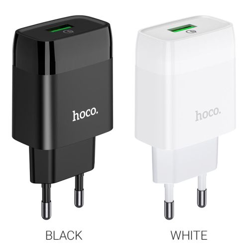 Зарядное устройство сетевое USB 1 порт 220V 3,0A Hoco C72Q