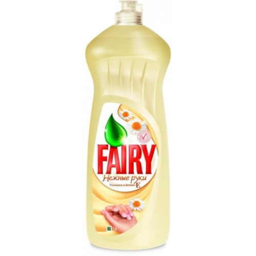 Средство для мытья посуды "Fairy" Нежные ручки витами Е 900мл 
