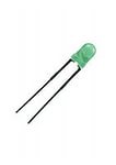 Светодиод 3мм 12V  (зелёный)