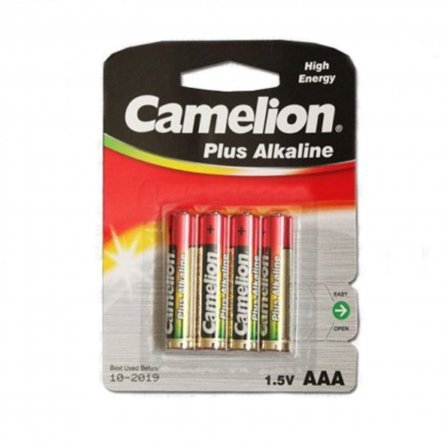 Батарейка AAA LR03 Camelion Plus Alkaline D-10,5 H44,5