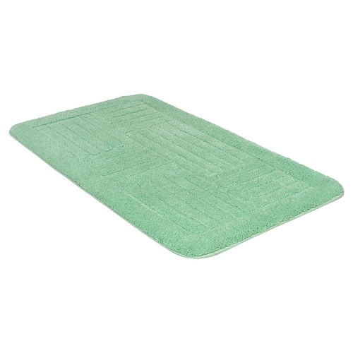 Коврик напольный 50*80 SHAHINTEX ZEFIR Z002 Зелёный 52