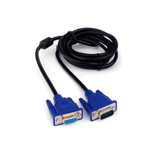 Шнур VGA plug штекер - VGA plug гнездо 1.8м 