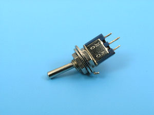 Тумблер  250V 3А (3c) ON-OFF-ON однополюсный Micro (MTS-103)