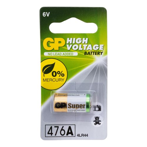 Батарейка 476A, 4LR44, 476А, А544, 6V GP, D-13,0 H-25,2