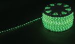 Дюралайт/световая нить 13мм верт. зеленый 2W (36 led/m) светодиодный