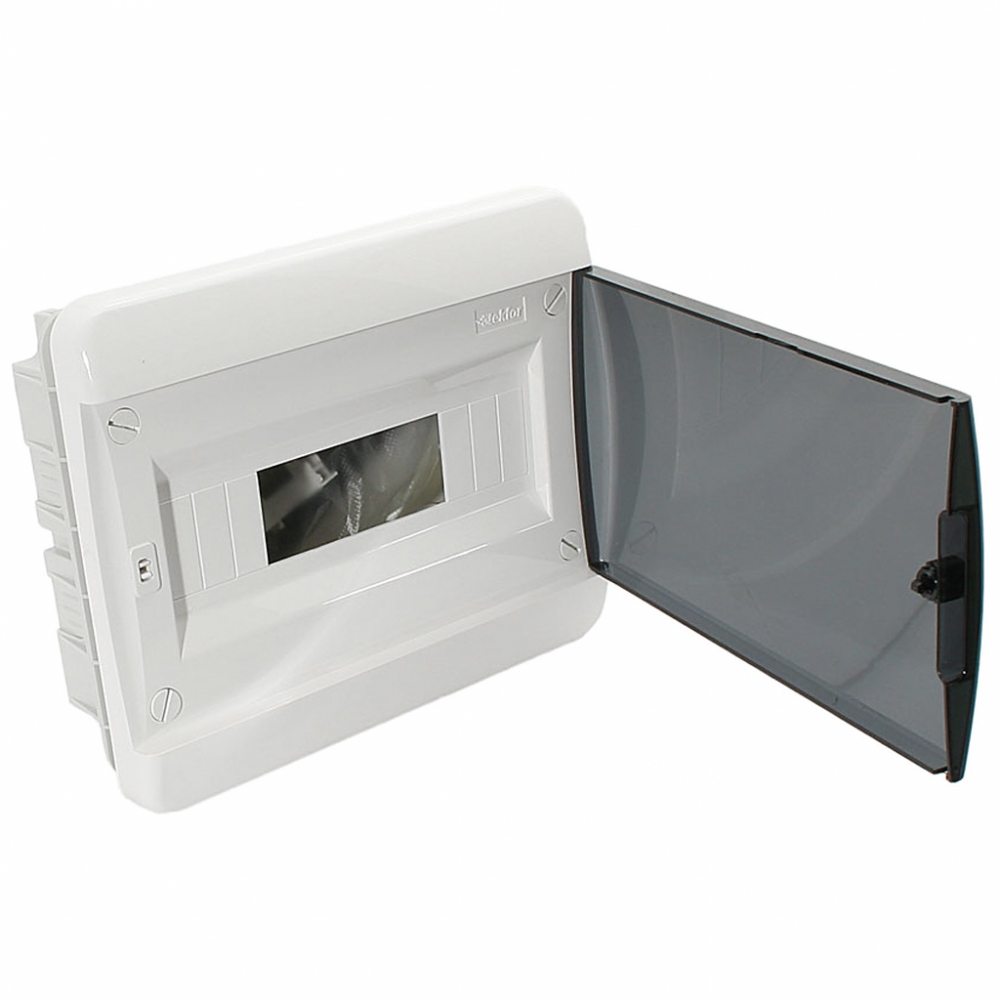 Бокс на  12 мод. СУ BVK 40-12-1 Текфор IP40 прозрачный (290х240х102) (ниша 280х225х64)
