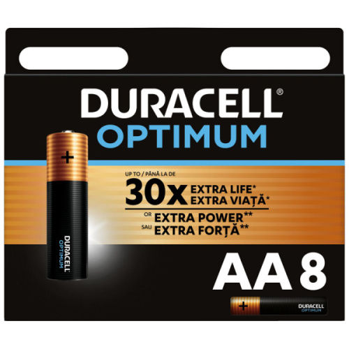 Батарейка AA LR6 DURACELL Optimum D-14,5 H-50,5