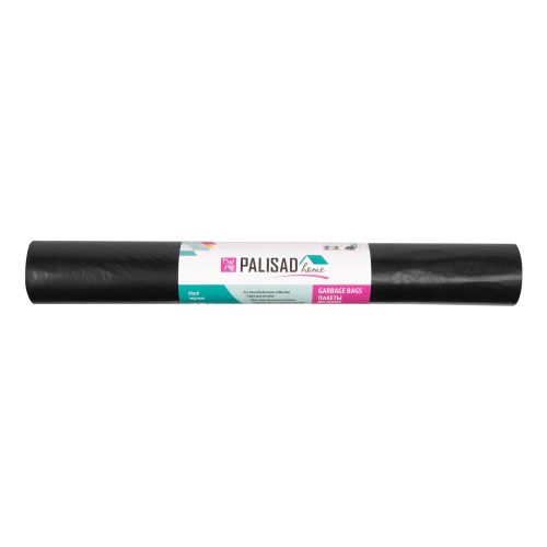 Мешок для мусора 200 л (10 шт) ПВД прочные черные Home Palisad 927295