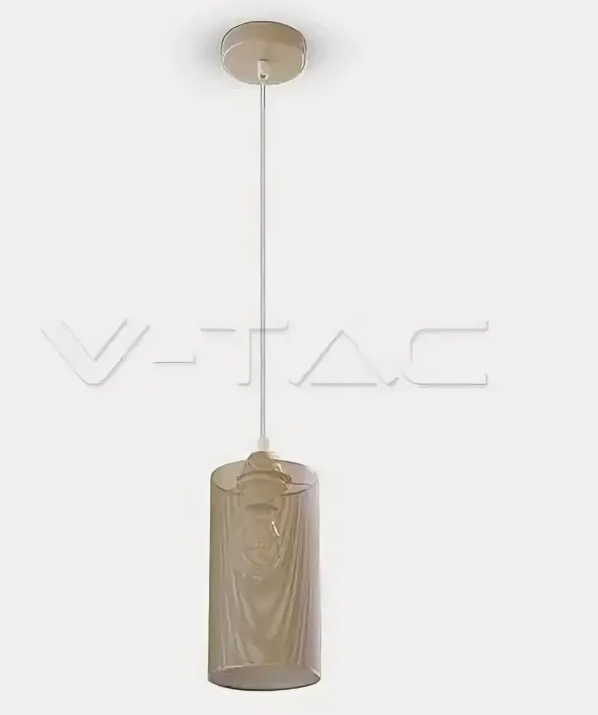 Светильник V-TAC SKU-3827 VT-7132 подвесной, абажур металл, Е27, мелкая сетка, золото