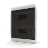 Бокс на  24 мод. СУ BVK 40-24-1 Текфор IP40 прозрачный (385х290х102) (ниша 385х290х64)