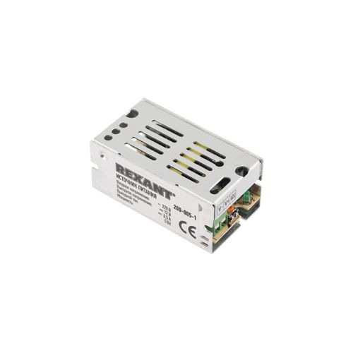 Блок питания 12V 0,5А  6W (для светодиодных лент) REXANT 200-005-1